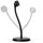 Fidlock Vacuum Flex Desk Base schwarz