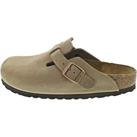Birkenstock Boston Nubukleder geölt schmal tabacco brown 36