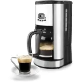 Lacor 69279 Programmierbare Tropfkaffeemaschine schwarz/silber