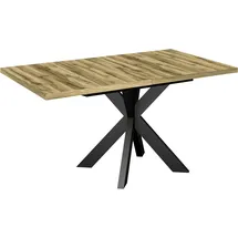 Mäusbacher Ausziehtisch 90 x 73 x 90 cm schwarz