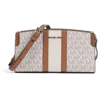 Michael Kors Becca Small Umhängetasche Kunstleder White