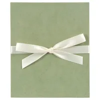 Goldbuch Leporello Hanf-Papeterie Smoke Green 15,5x19 cm