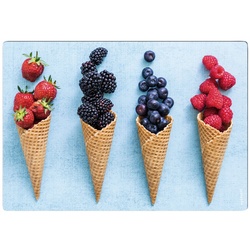 mySPOTTI Mini-Spritzschutz »Berry«, Aluverbund, Früchte