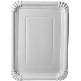 Papstar Pappteller eckig 16,5 cm x 23 cm 250 St. Weiß