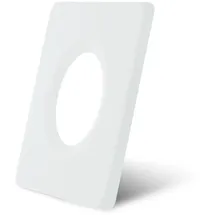 dotlux Zierring eckig weiß matt