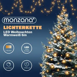 DEUBA LED Lichterkette 7 m Weiß