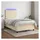 vidaXL Boxspringbett 120 x 200 cm Creme