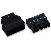 WAGO 770-315 Netz-Steckverbinder WINSTA MIDI Stecker, gerade Gesamtpolzahl: 5