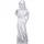 deluke Gartenfigur JENS Kunststoff Weiß 94x31x37cm Gartendeko Outdoor Figur