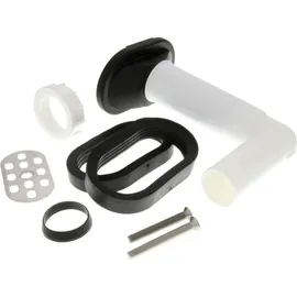 Küchen-Ersatzteilshop Überlaufset Tropfteil oval AL 0 x 0 x 0 cm Farbe schwarz
