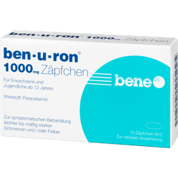 Ben-U-Ron 1.000 mg Suppositorien 10 St