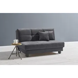 Ell + Ell Schlafsofa Tilda Polyester 2-Sitzer Blau/Grau