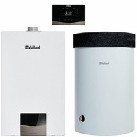 Vaillant Gas-Brennwert-Paket 1.63/3 ecoTEC exclusive VC 20 CS/1-7 mit Regelung VRC 720/3 und 150 Liter Warmwasserspeicher VIH R - 8000016648