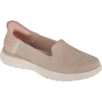 SKECHERS Slip-Ins On The Go Flex - Clover 138182-TPE, Halbschuhe, Damen, Beige - Beige - 36