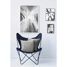 APELT Miles Dekokissen 45 x 45 cm Grau