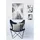 APELT Miles Dekokissen 45 x 45 cm Grau