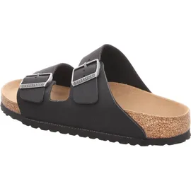 Birkenstock Arizona Vegan Birko-Flor Nubuk schmal schwarz 38