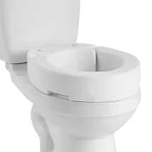 Vevor Toilettensitzerhöhung mit 136 kg Tragkraft und 88,9 mm Hubhöhe weiß