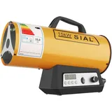 Gasheizgebläse Heizkanone Gasheizer Heißluftgebläse Bauheizer Heißluftgenerator Gas Heizgerät Heizstrahler Elektronischer Thermostat/Automatische