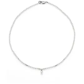 FIRETTI Perlenkette Schmuck Geschenk Halsschmuck Halskette Perle bunt/weiß Silber 925