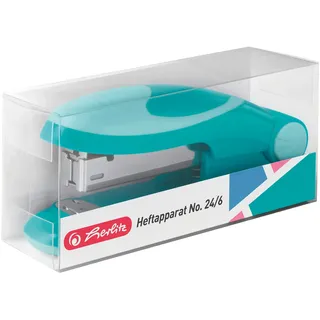 Herlitz Heftapparat No.24/6 Ergonomie klein caribbean turquoise