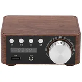 Leistungsverstärker Mini 5.0-Verstärker Stereo-Receiver Stereo-HiFi-Digitalverstärker 2-Kanal-50-W- und 50-W-Audio-Stereo-Receiver mit USB-Eingang