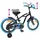vidaXL Kinderfahrrad 16 Zoll schwarz