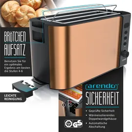 Arendo 1,5 l Kupfer