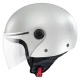 MT Helmets Street S Glossy Silver S