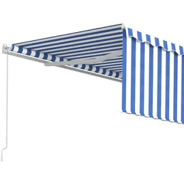 vidaXL Markise 4 x 3 m blau