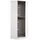 Rauch Eckschrank 85 x 197 x 72 cm weiß
