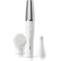 Braun FaceSpa Pro SE910 2-in-1 Beauty Gesicht weiß/silber