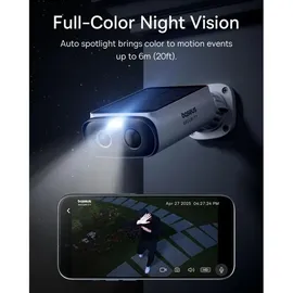 Baseus Security S1 Lite Outdoor Camera 2K Weiß