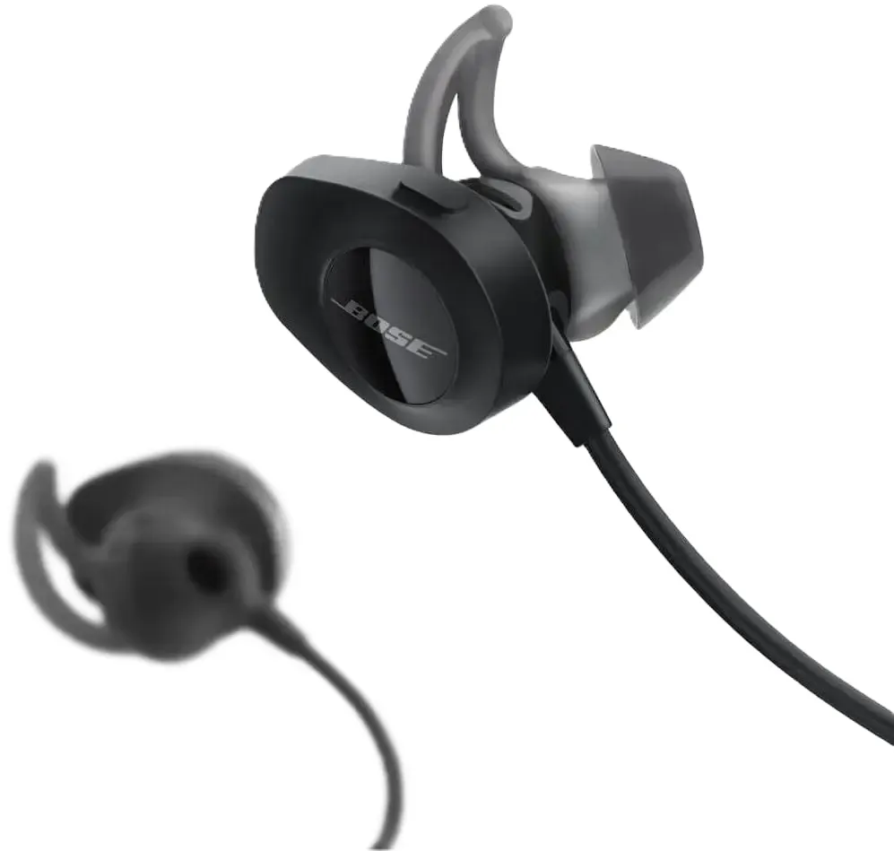 Bose SoundSport Wireless In-Ear Kopfhörer für Sport Schwarz StayHear