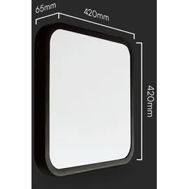 V-Tac Deckenleuchte LED 48 W 420 mm schwarz 5160 lm IP44