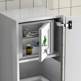 SOTech Medizinschrank mit Schloss Apothekenschrank 260 x 243 x 182 mm