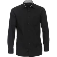 CASA MODA CASAMODA Businesshemd Casamoda Businesshemd uni schwarz 42