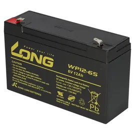 KungLong AGM BLEI AKKU Batterie 6V 12Ah kompatibel für USV BLEIGEL Gel + LADEGERÄT