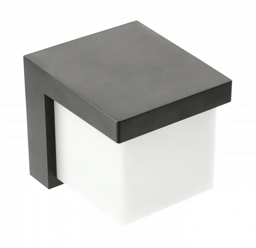 GTV LED Wandleuchte TROPEA 10W IP54 schwarz - neutralweiß (4000K)