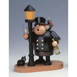 KWO Kunstgewerbe-Werkstätten Olbernhau GmbH Räuchermann Betrunkener Kapitän 24 cm