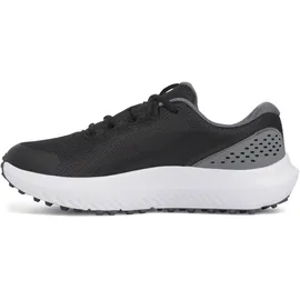 Under Armour Surge Golfschuhe Herren - black/castlerock/metallic gun metal 44.5