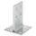 GAH Alberts T-Pfostenträger 130 x 100 mm Silber/Stahl