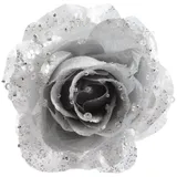Kaemingk künstliche Rose Clip Kunstblumen Kunstrosen Dekoblume Hochzeit Christbaumschmuck