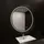 Home Deluxe LED-Spiegel Schwarz, Glas, 80x80x1 cm Badezimmer, Badezimmerspiegel, Badspiegel