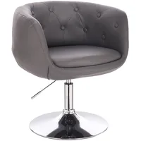 Svita Cocktailsessel Panama Kunstleder 0 x 0 x 0 cm Grau höhenverstellbar