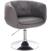 Svita Cocktailsessel Panama Kunstleder 0 x 0 x 0 cm Grau höhenverstellbar
