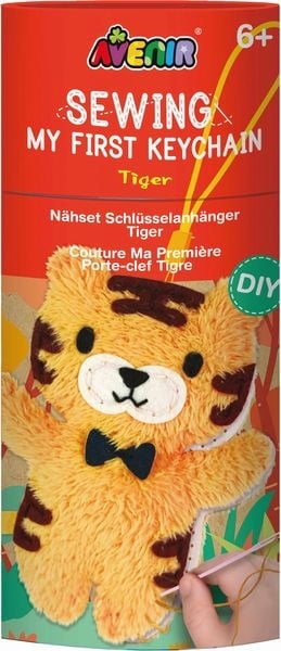 Preisvergleich Produktbild AVENIR,Nähset Schlüsselanhänger Tiger