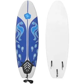 vidaXL Surfboard 170 x 0 x 0 cm blau