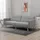 Homcom Schlafsofa 2-Sitzer Grau