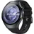 46 mm schwarzes Flourelastomerarmband